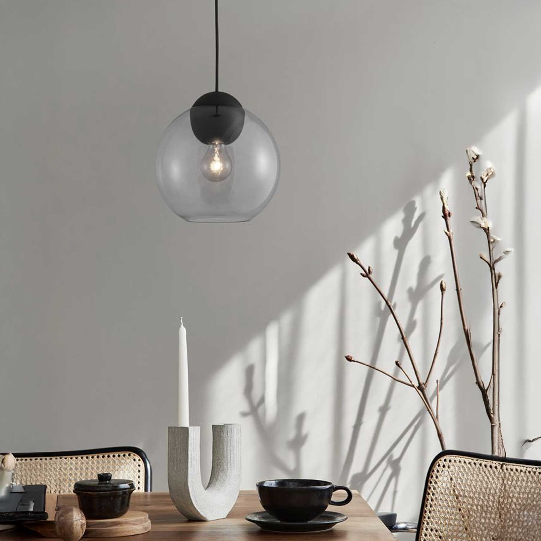 Nova Luce Midori E27 závěsné skleněné svítidlo