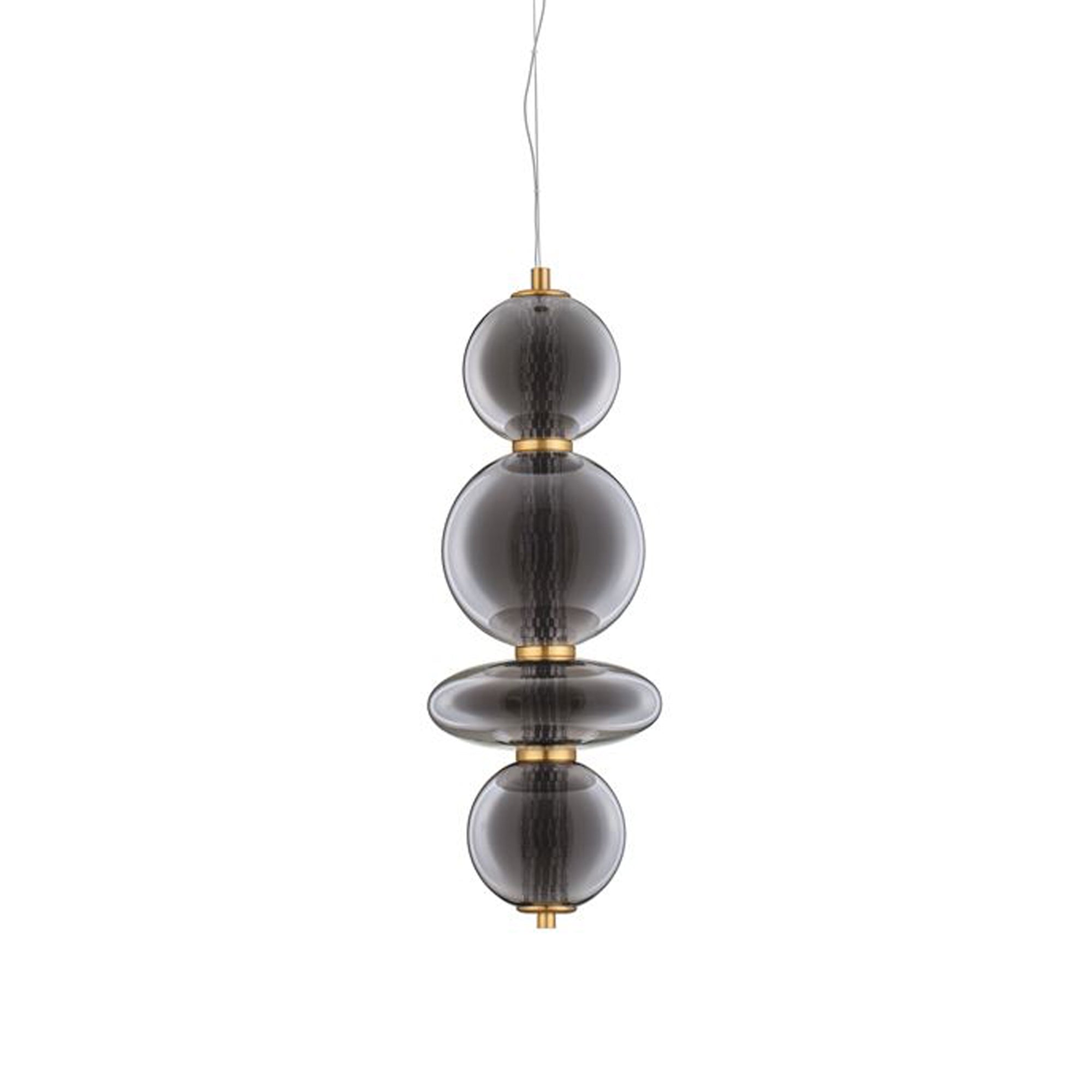 Nova Luce NAVI LED skleněné závěsné svítidlo
