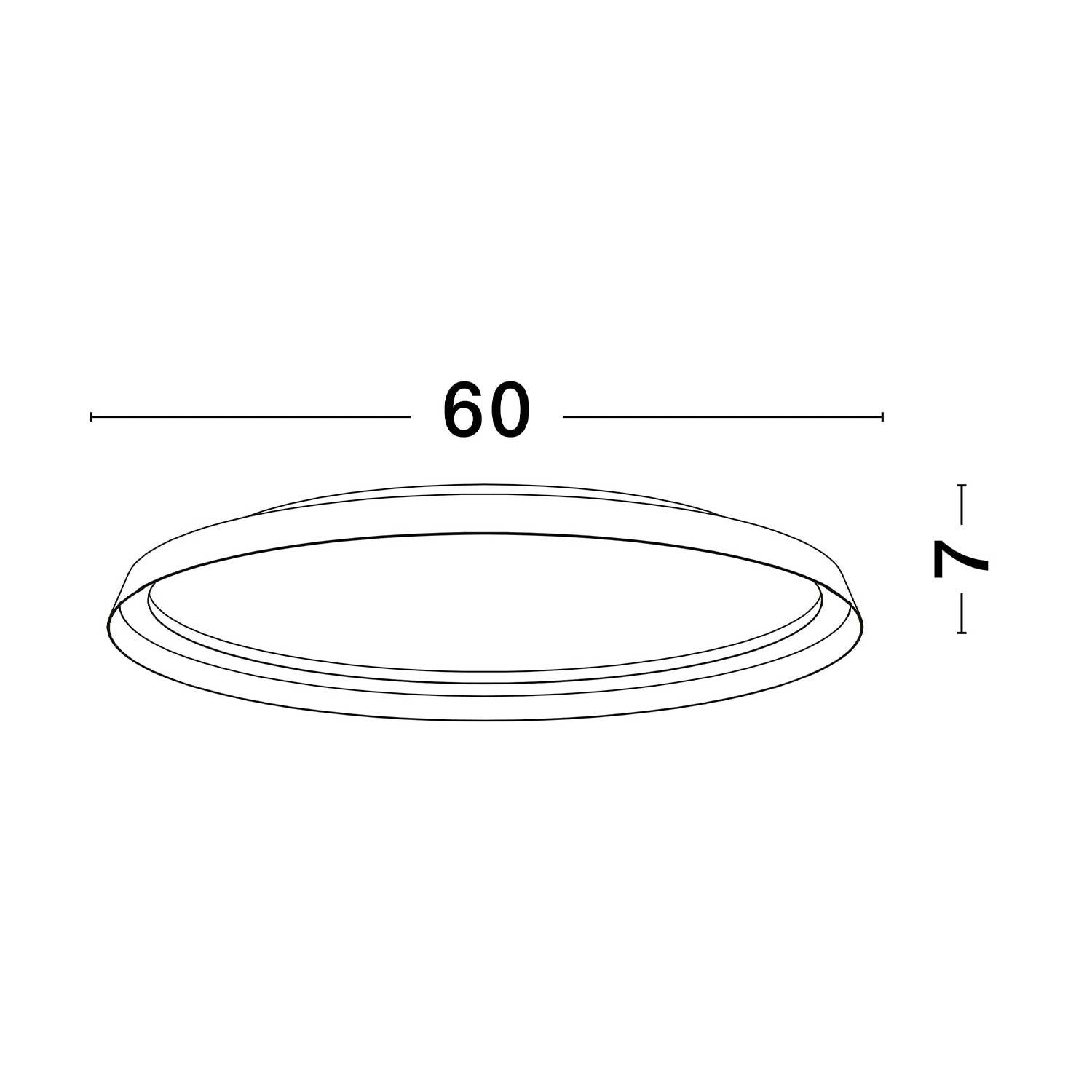 Nova Luce Ormi LED stropní svítidlo