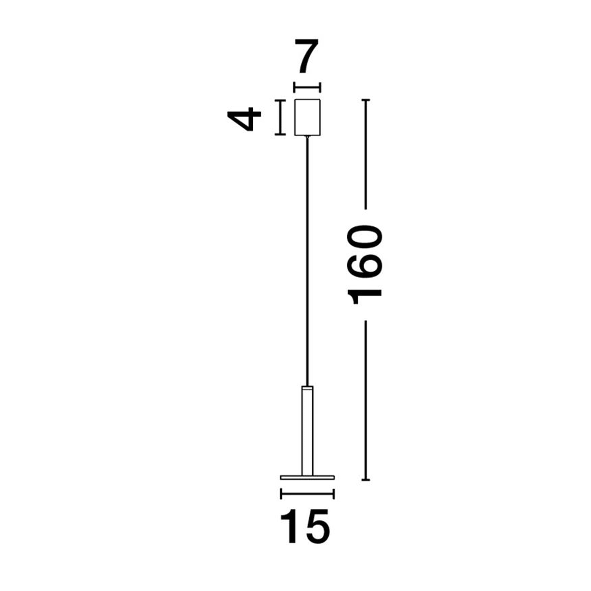 Nova Luce Palencia LED závěsné svítidlo