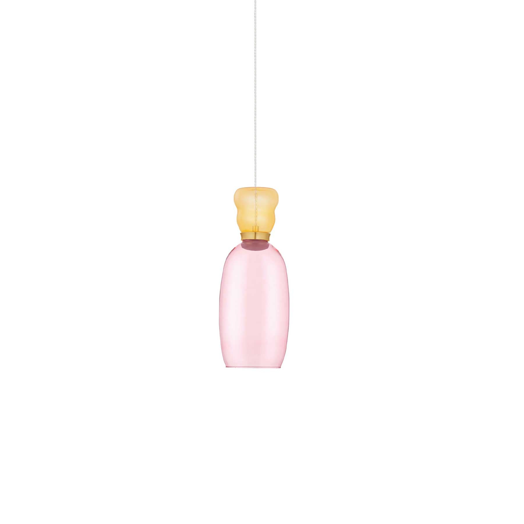 Nova Luce Pluma LED skleněné závěsné svítidlo