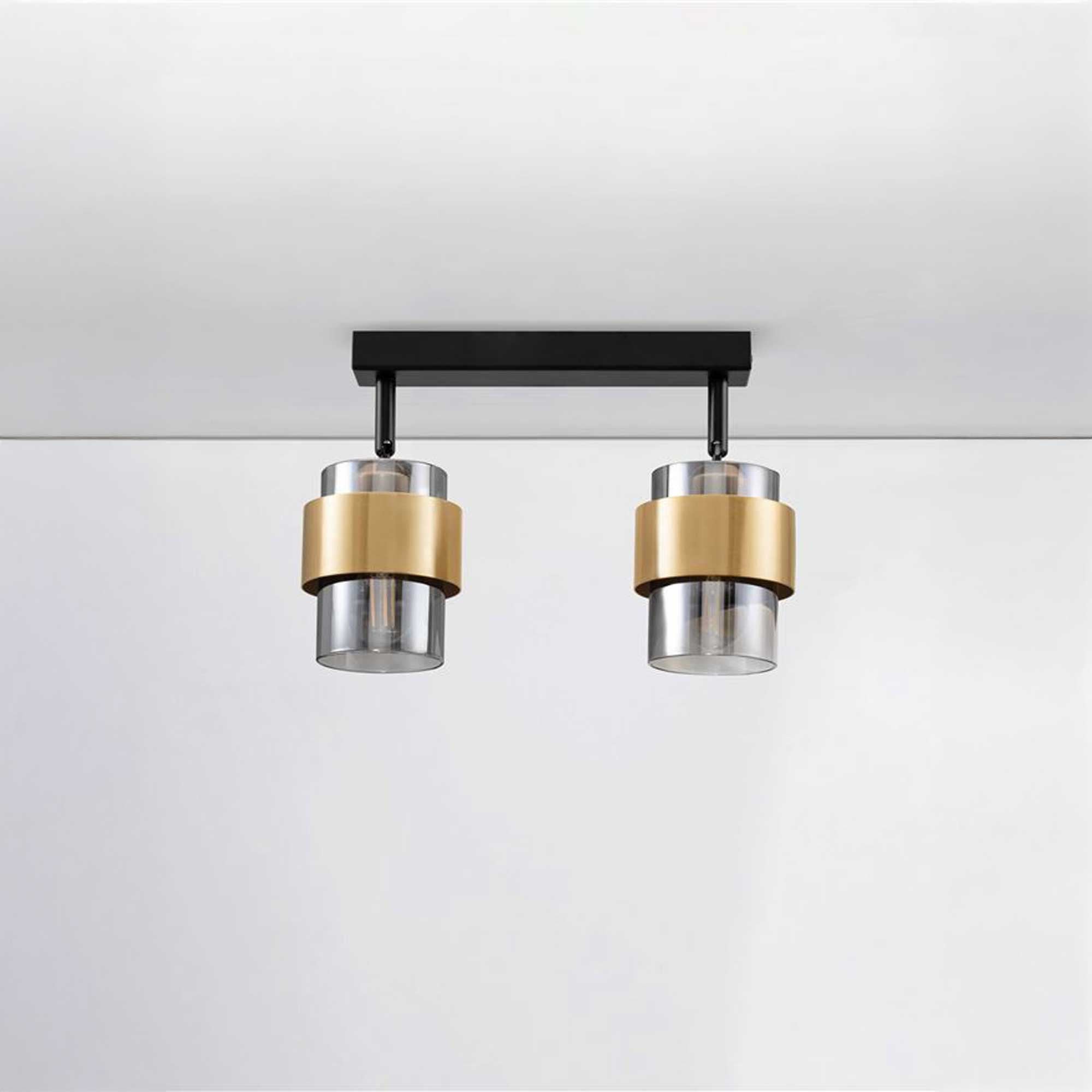 Nova Luce Sianna E27 skleněné stropní svítidlo