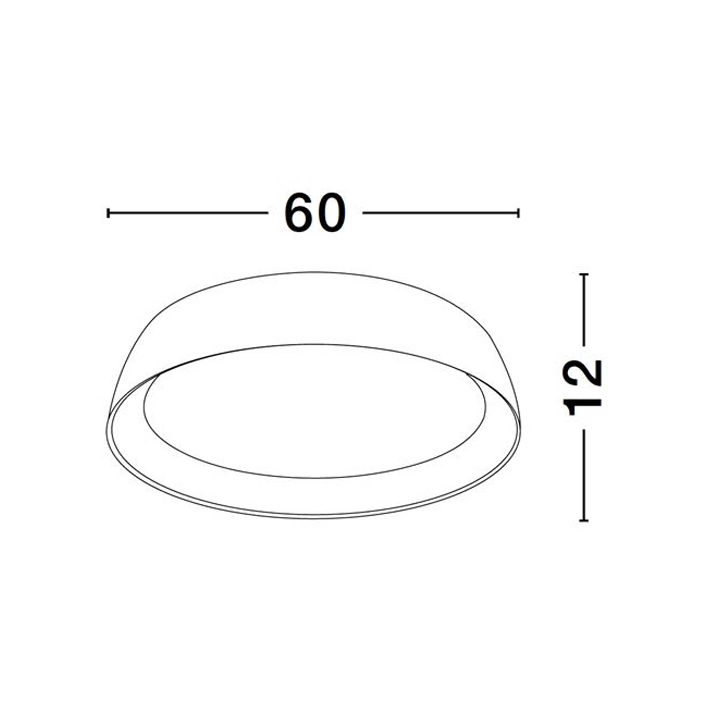 Nova Luce Cantria LED stropna svetilka