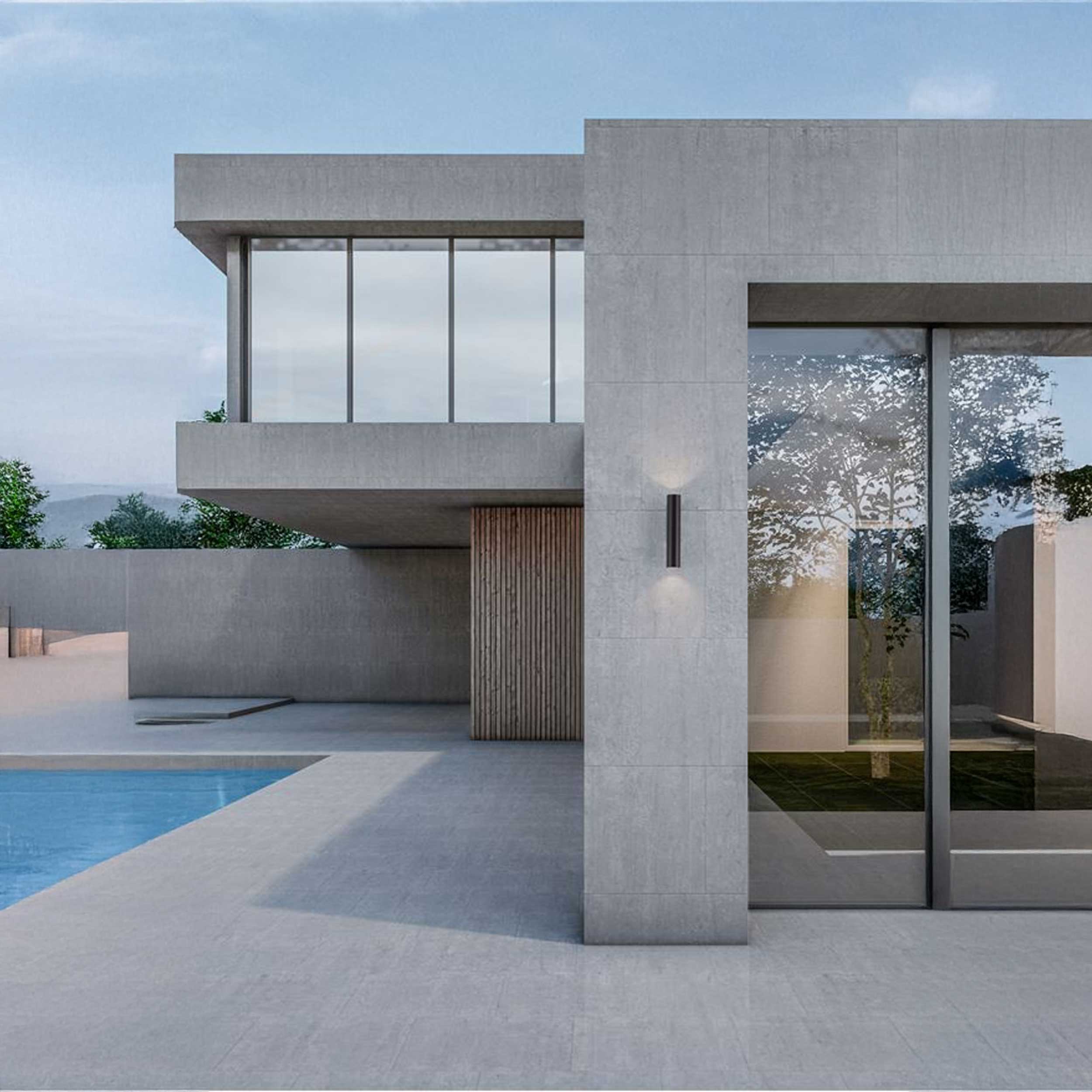 Nova Luce Torrin nástěnné oválové svítidlo IP65