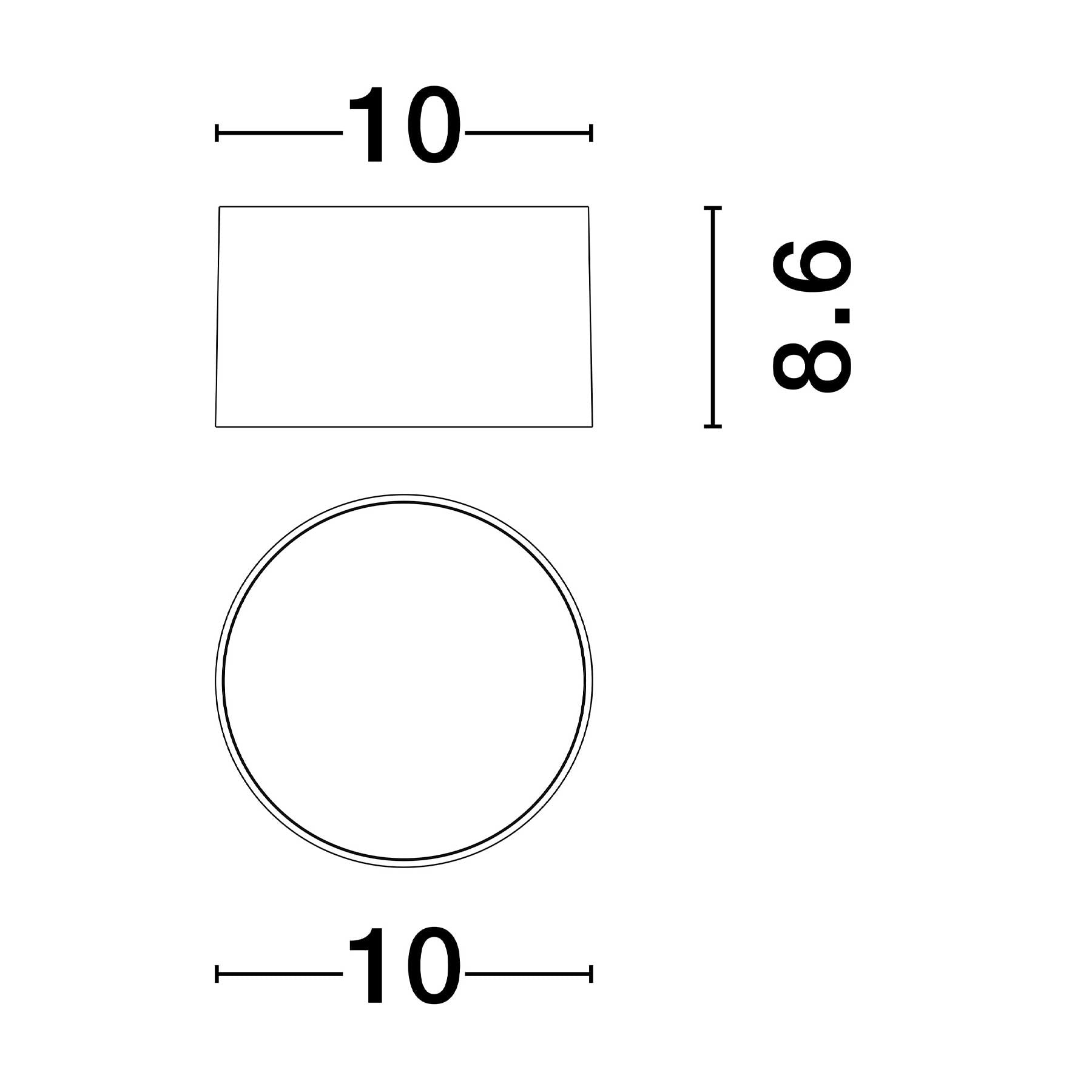 Nova Luce Ziaza LED bodové svítidlo
