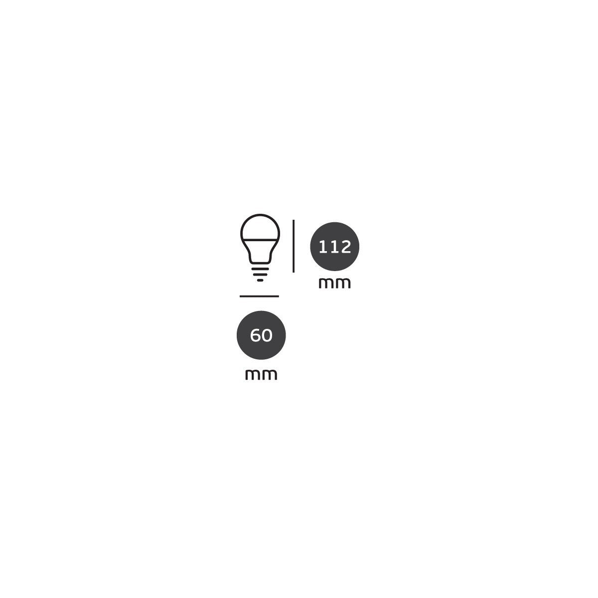 LED-žarnica VK Light Classic Plastic B22 1050 lm ø60 11 W