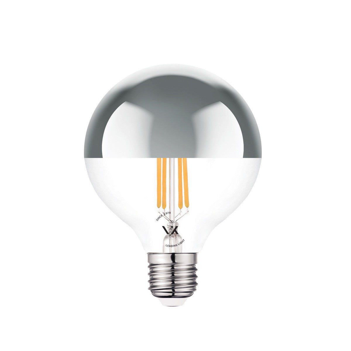 LED žarnica VK Light Globo Filament Silver E27