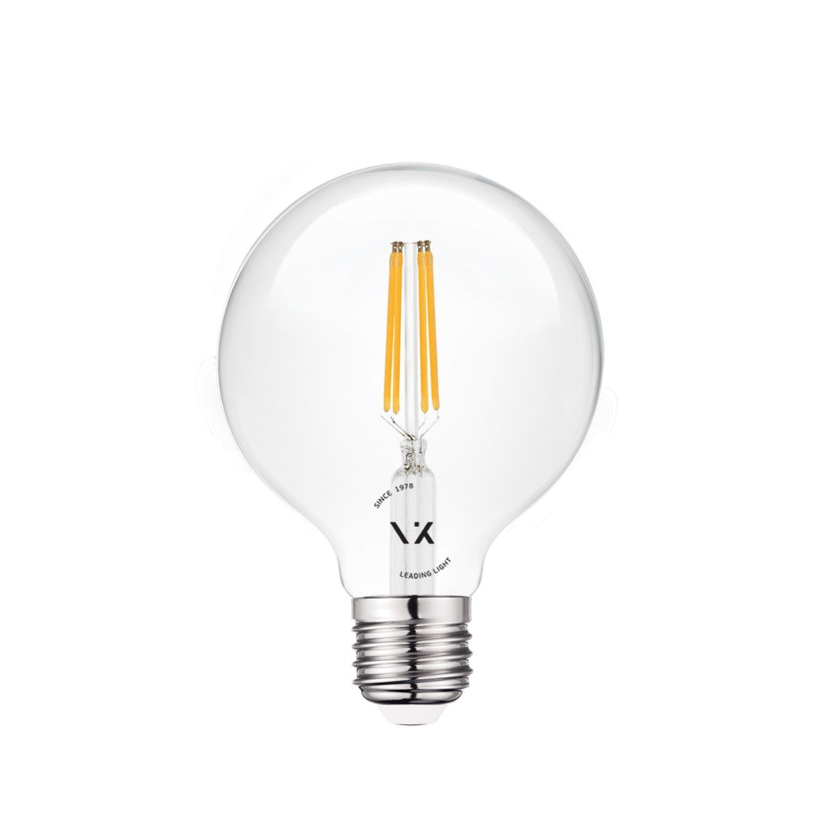 LED žarnica VK Light Globo Filament Clear E27