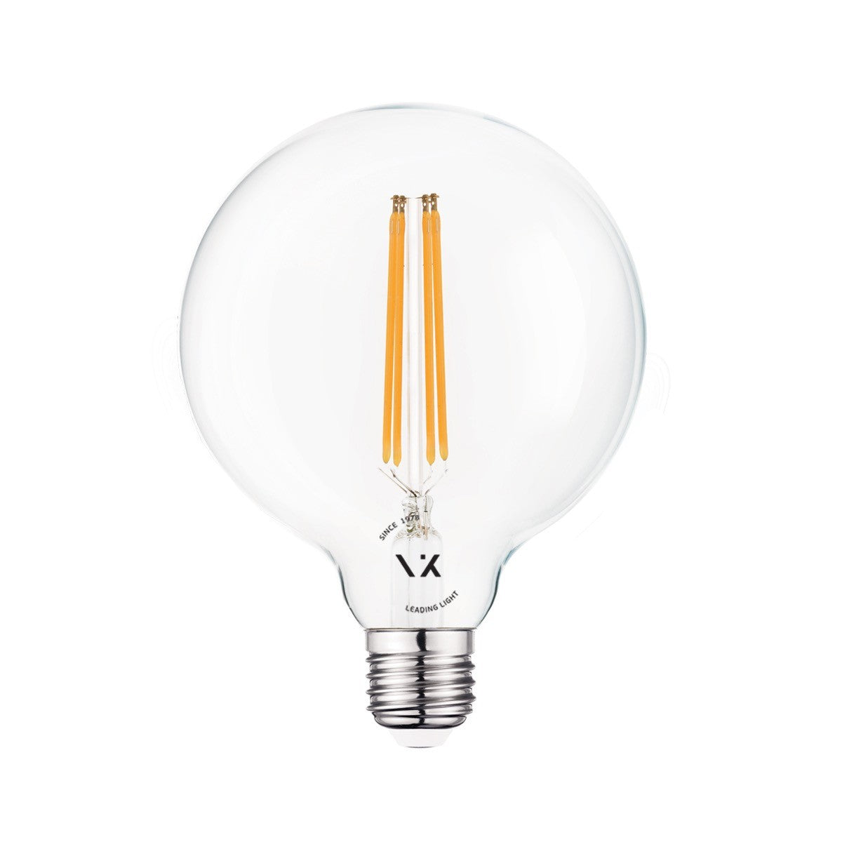 LED žarnica VK Light Globo Filament Clear E27 2700K 7W, z možnostjo zatemnitve