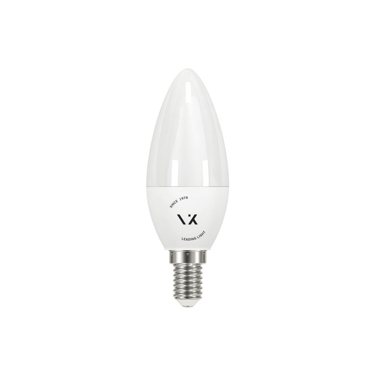 LED žarnica VK Light Candle Plastic E14 9W z možnostjo zatemnitve