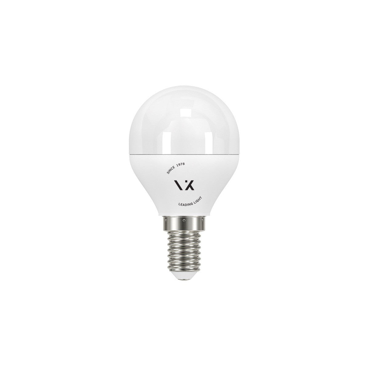 LED-žarnica VK Light Mini Globe Plastic E14 ø45 9 W