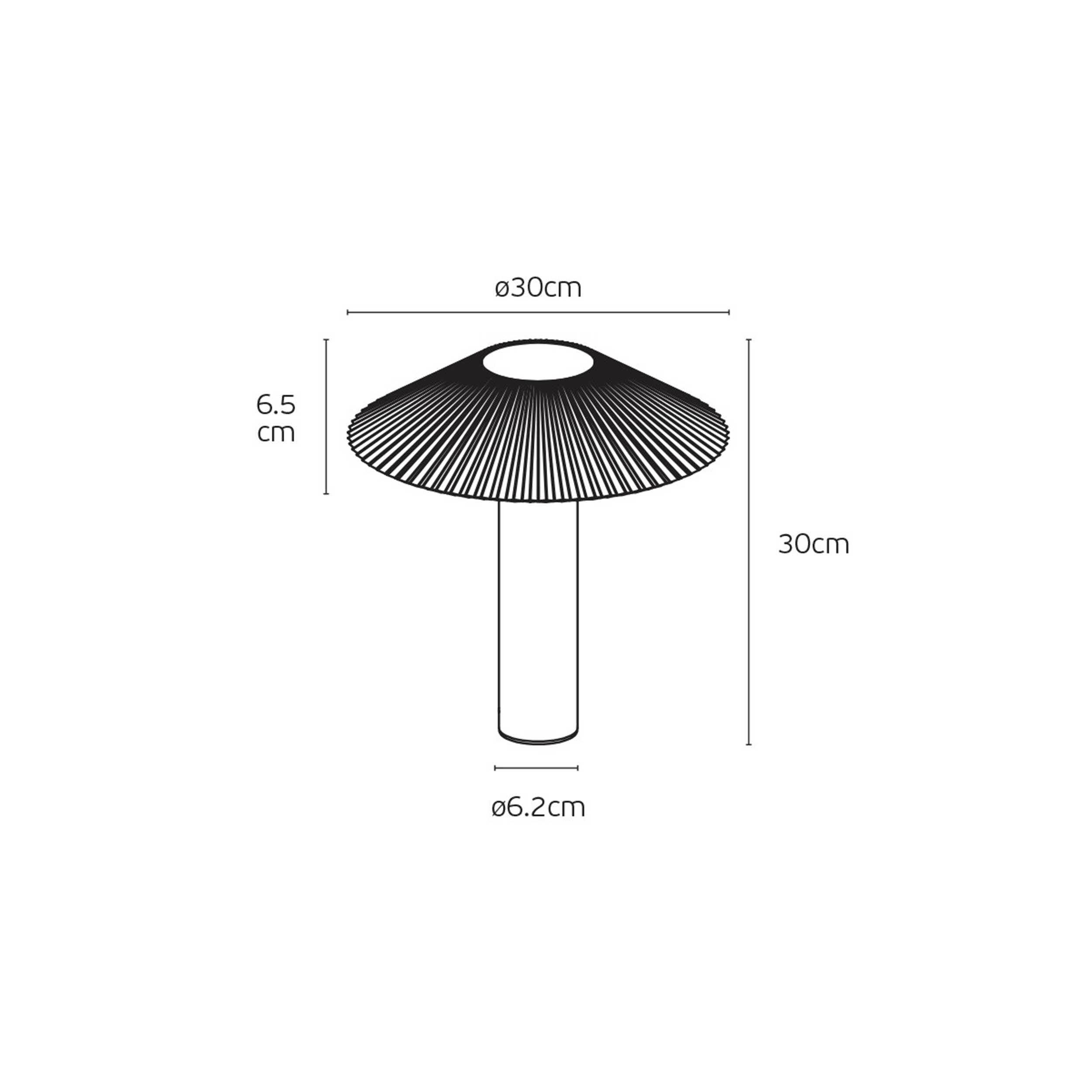 VK Light Amelie LED stebrna svetilka IP65