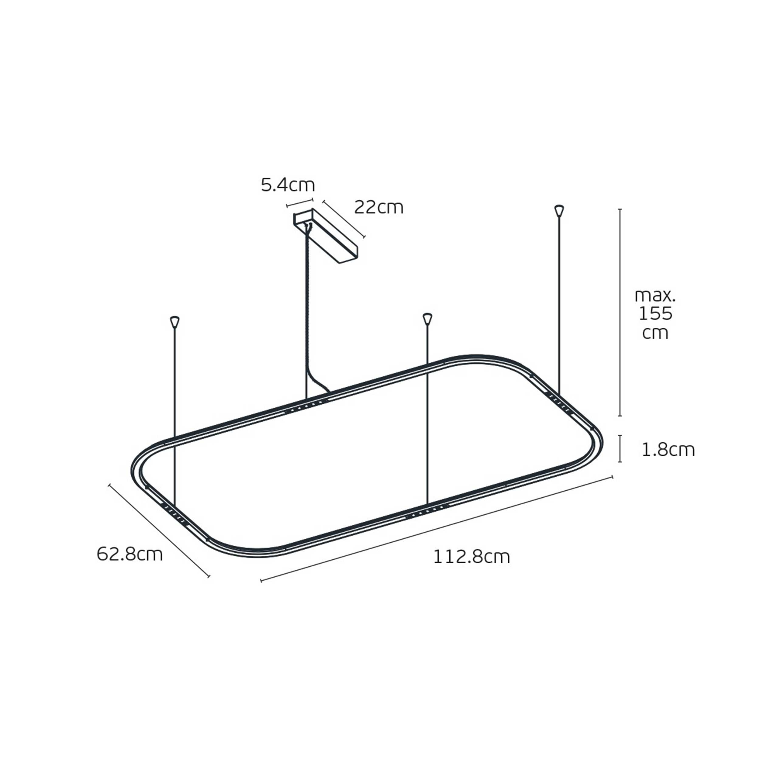 VK Light Core LED viseča svetilka