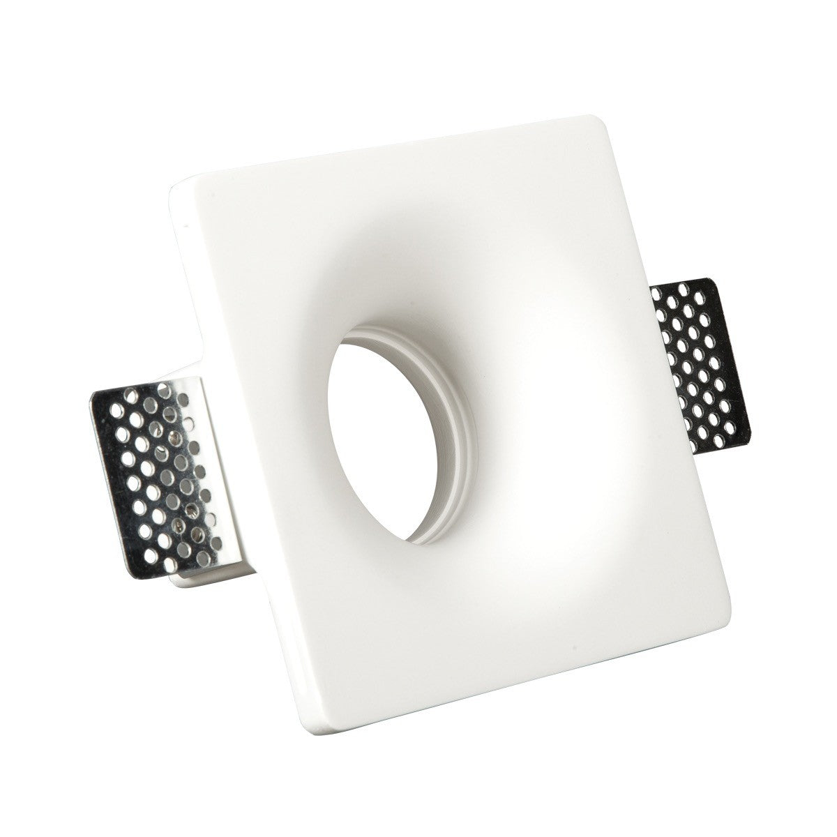 VK Light Downlight, okrogla vgradna svetilka iz mavca z navojem GU10