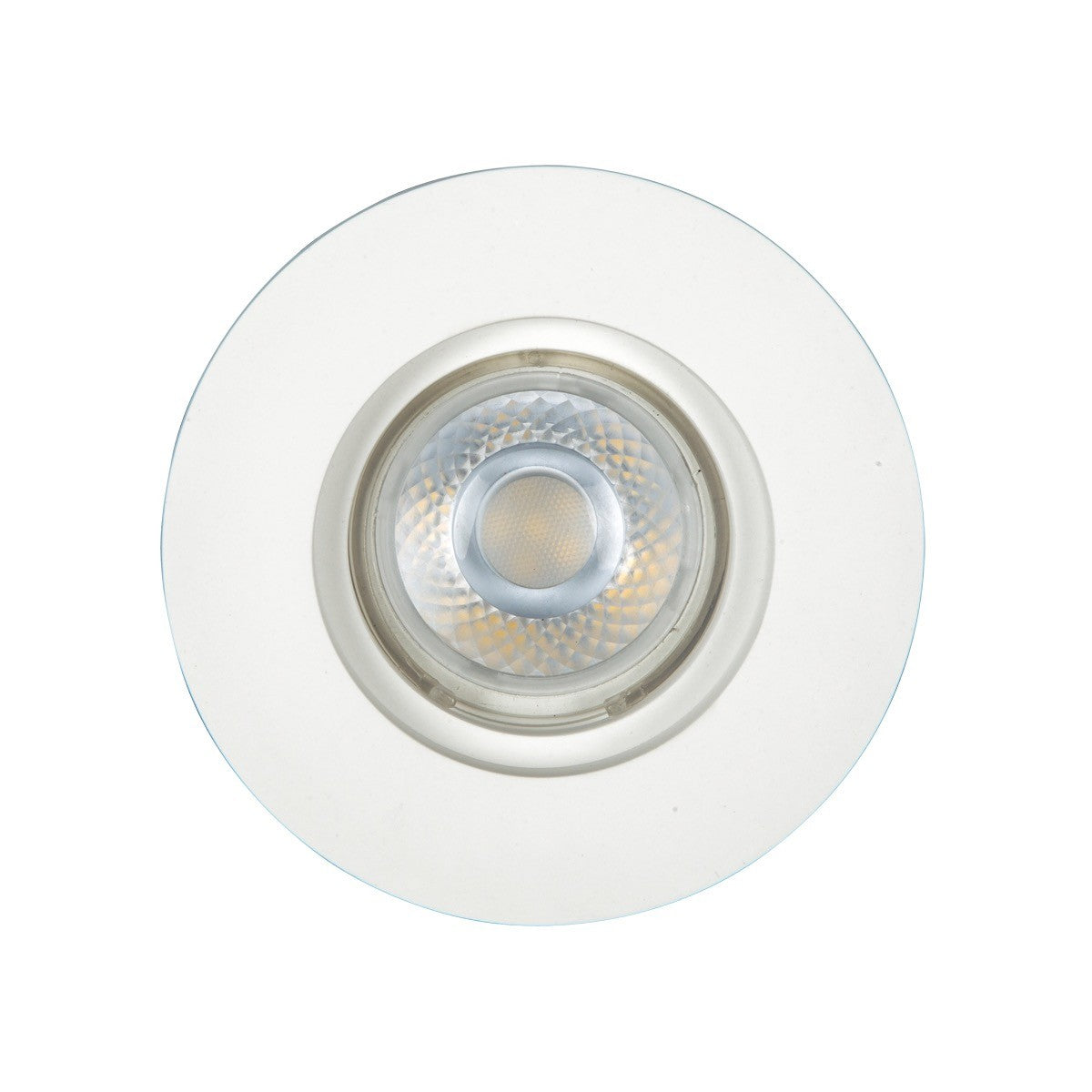 VK Light Downlight, okrogla vgradna svetilka iz mavca z navojem GU10