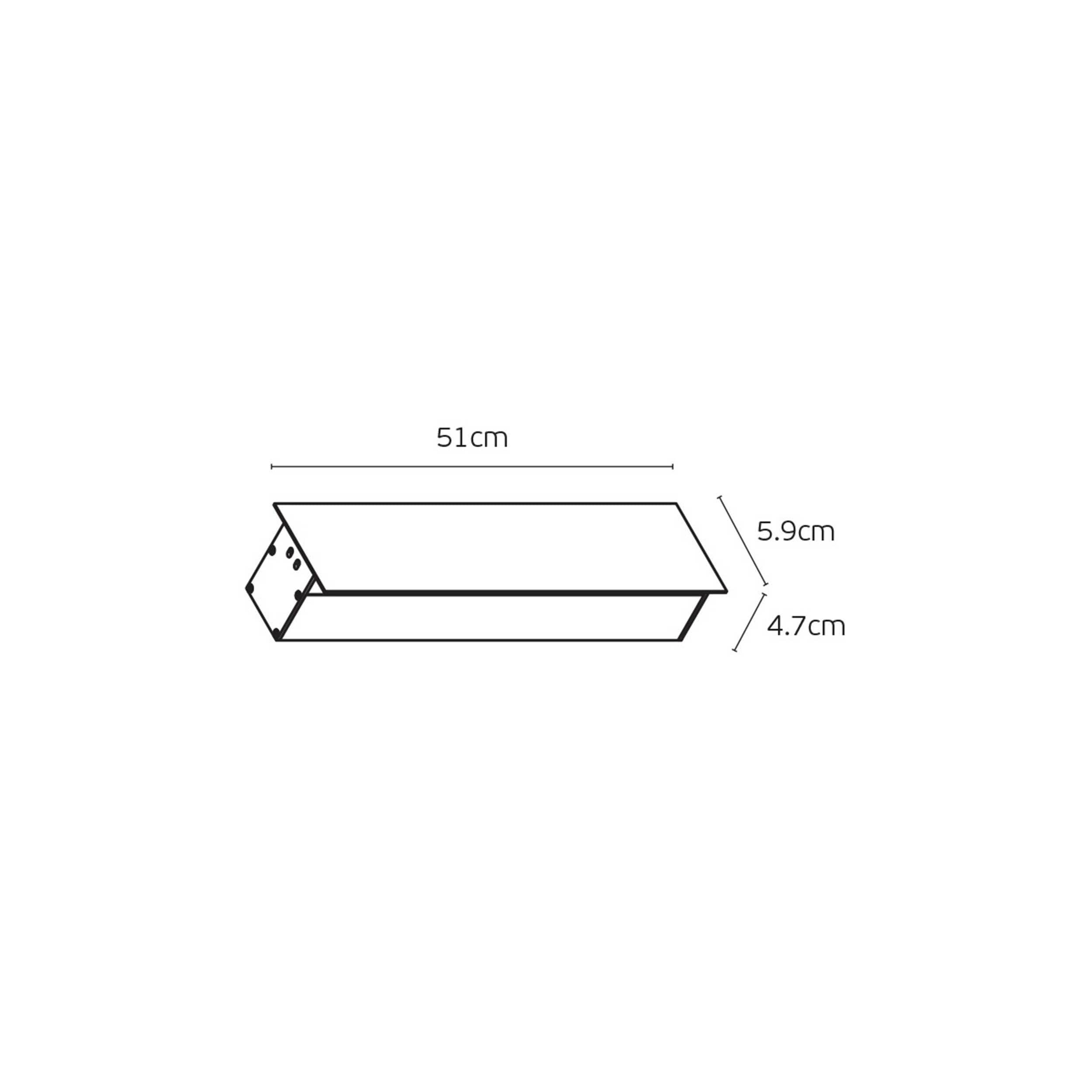 VK Light Lina LED stenska svetilka IP54