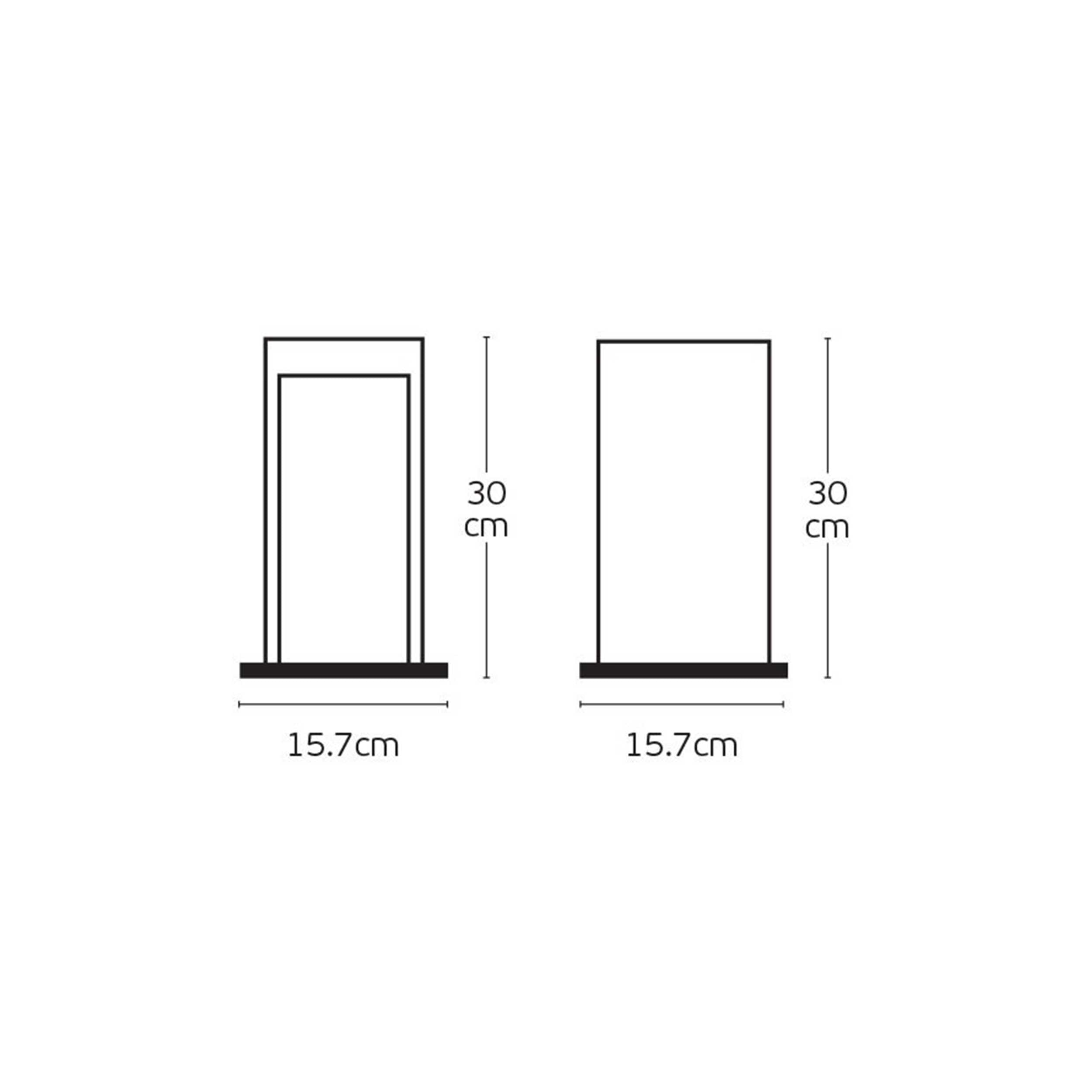 VK Light Natu II LED zunanja stebrna svetilka IP65