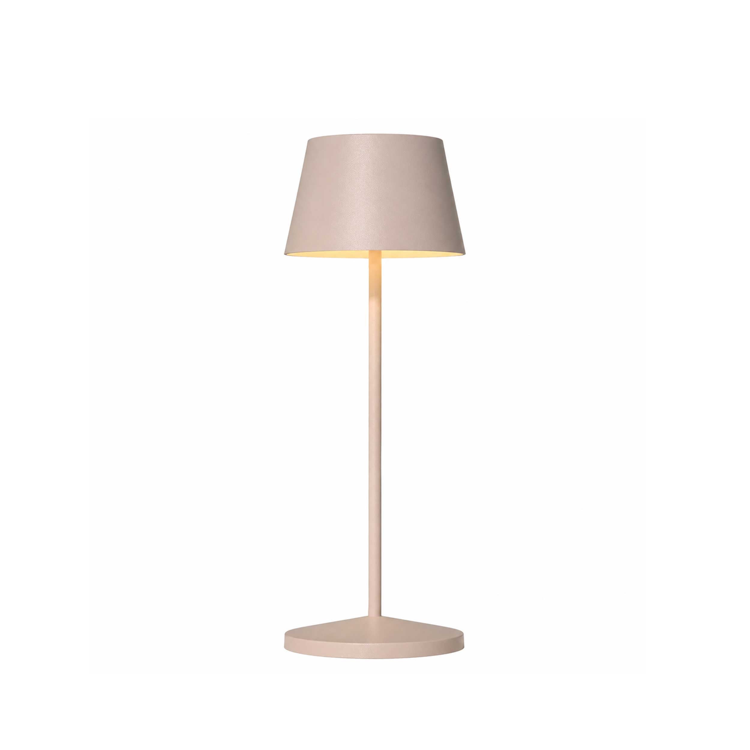VK Light Opos LED prenosna namizna svetilka IP65 okrogla