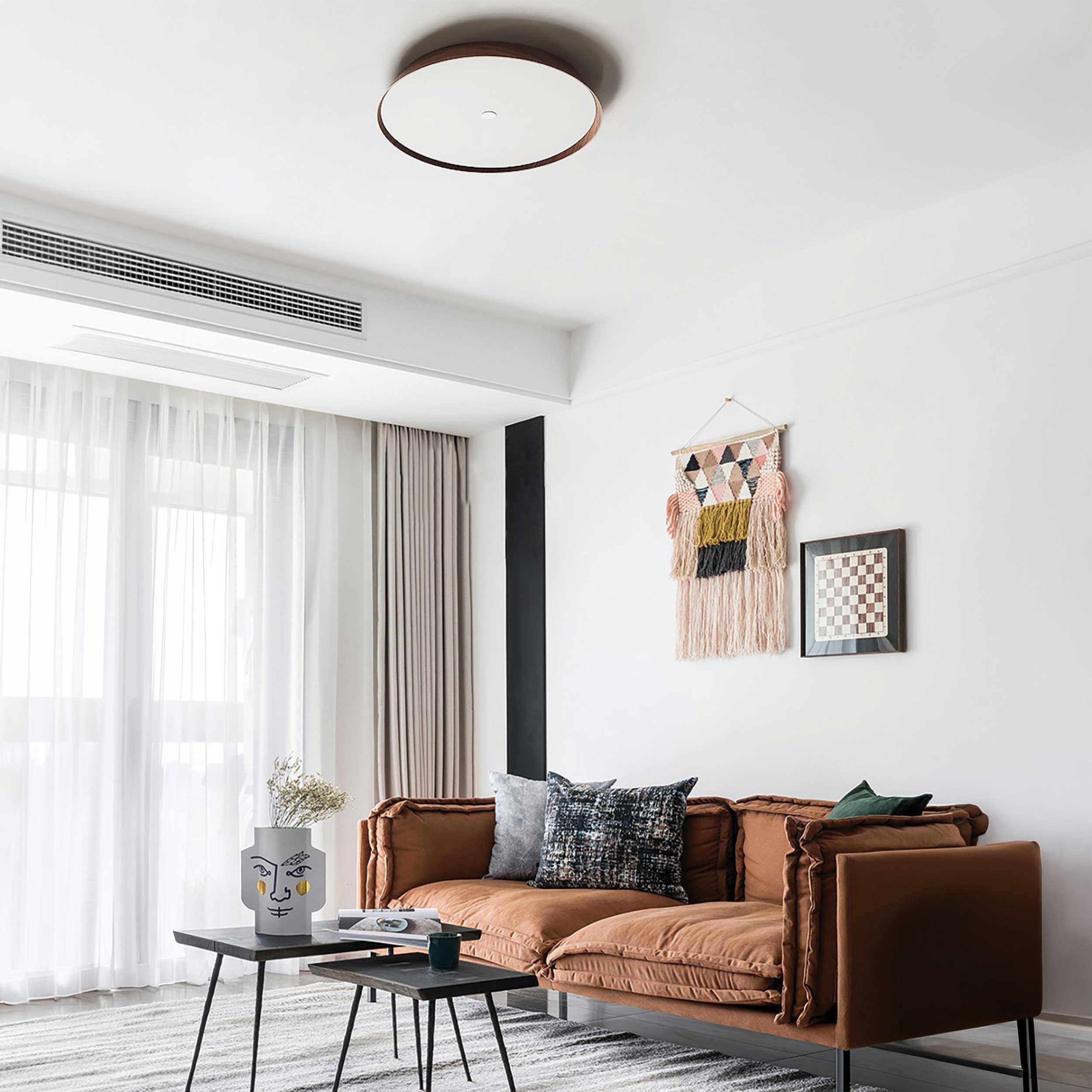 VK Light Woody LED lesena stropna svetilka