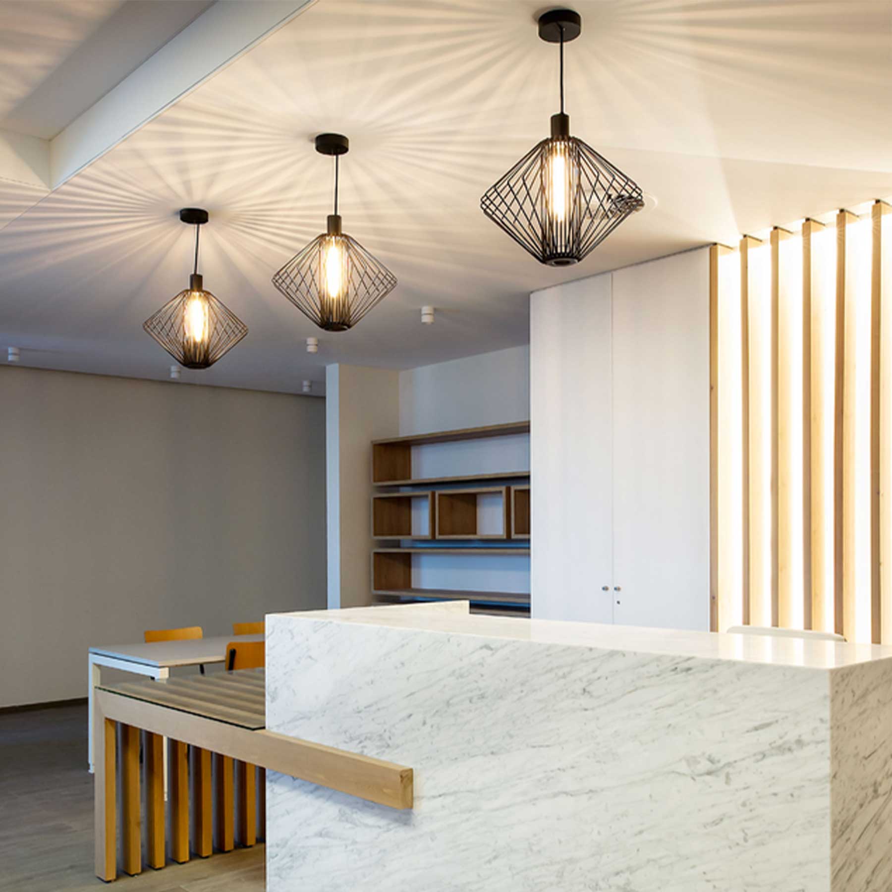 Wever and Ducré Wiro Diamond 1.1 závěsné svítidlo