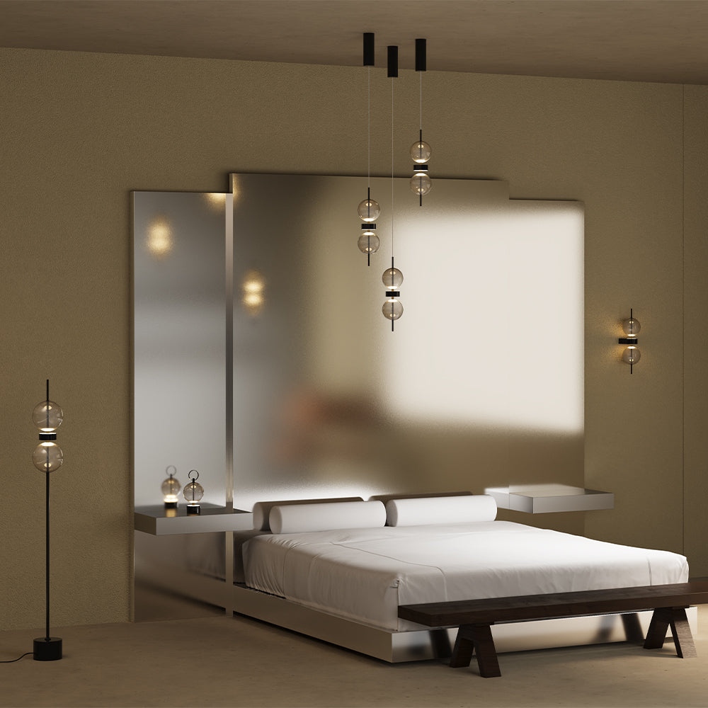Maytoni Double Moon LED prenosna namizna svetilka