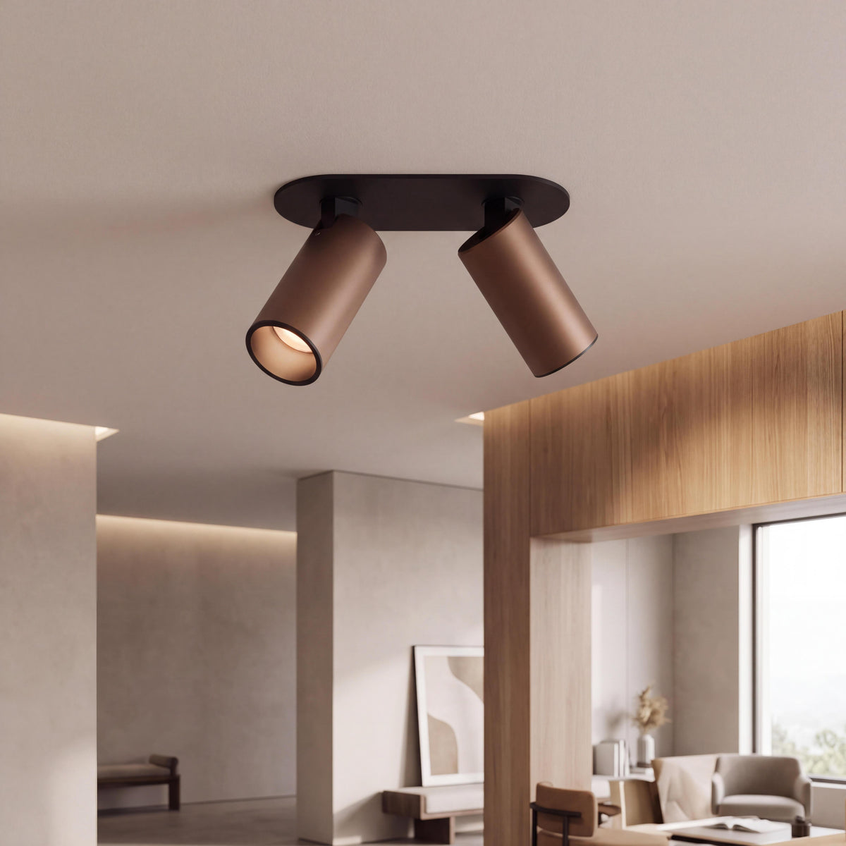 VK Light Coko LED Double vgradna svetilka