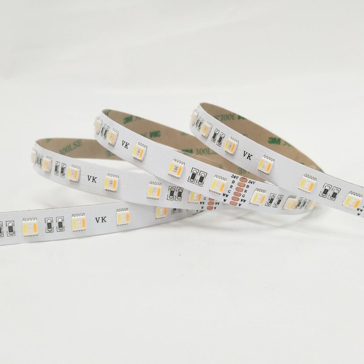 LED trak RGB+CCT 24 V 18 W/m CRI90 IP67 2400 K–6000 K (5 m)