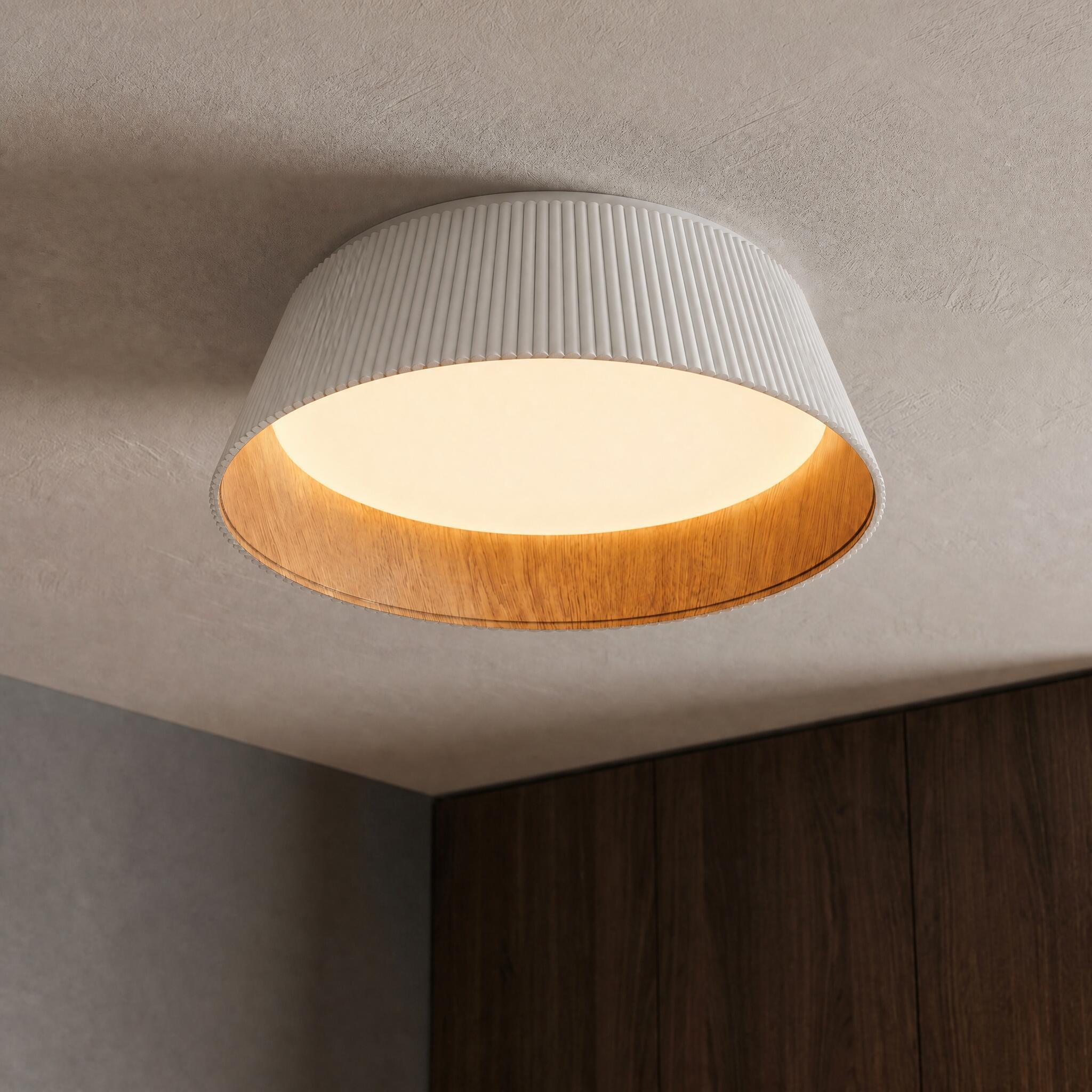 VK Light Aelia Wood LED stropna svetilka