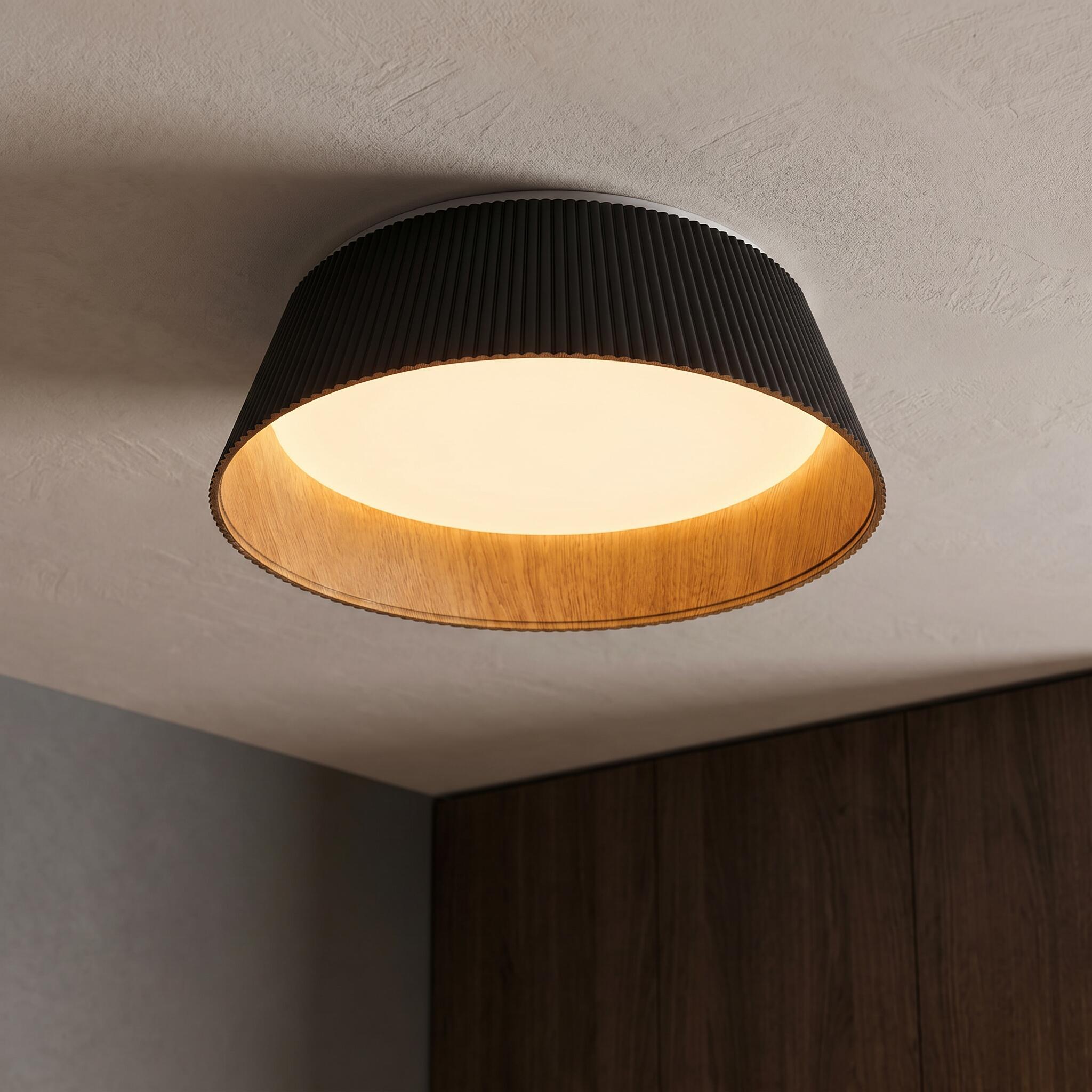 VK Light Aelia Wood LED stropna svetilka