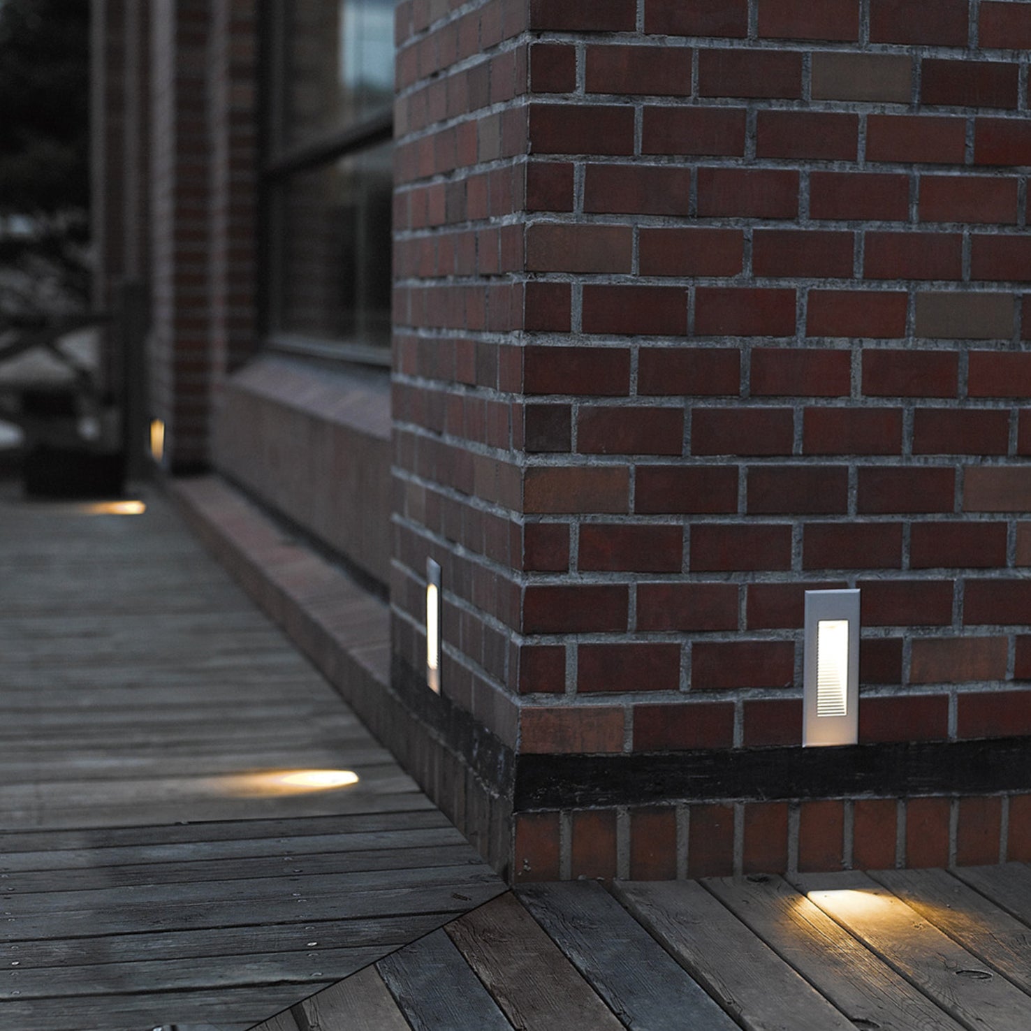 Dopo Dambel Wide LED zápustné svítidlo antracitové