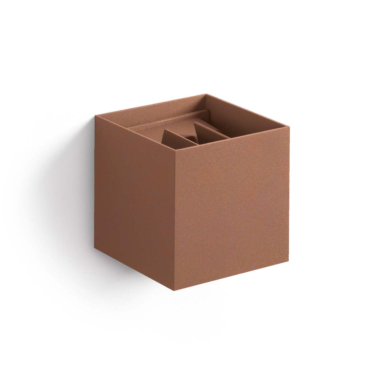 Dopo Beam up/down LED přisazené svítidlo hnědé