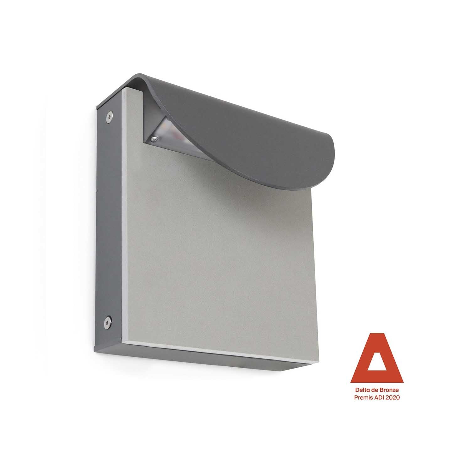 Cristher Dion wall satin LED přisazené svítidlo