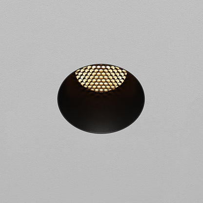 Maytoni downlight Dip LED 50° vgradna okrogla svetilka, črna