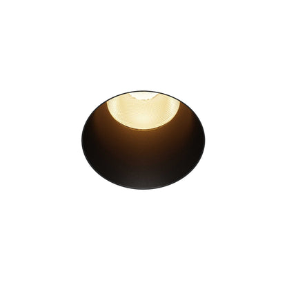 Maytoni downlight Dip LED 50° vgradna okrogla svetilka, črna