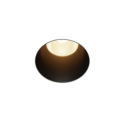 Maytoni downlight Dip LED 50° vgradna okrogla svetilka, črna