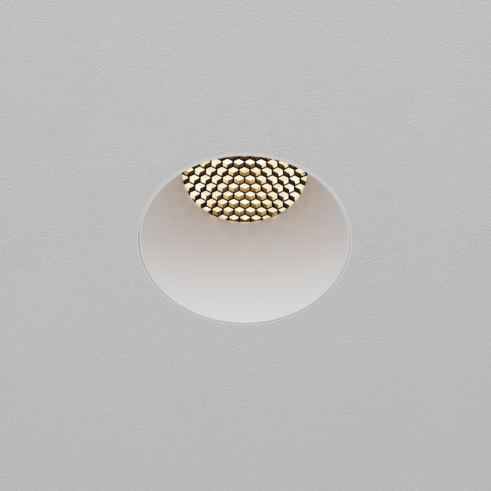 Maytoni downlight Dip LED 50° vgradna okrogla svetilka, bela
