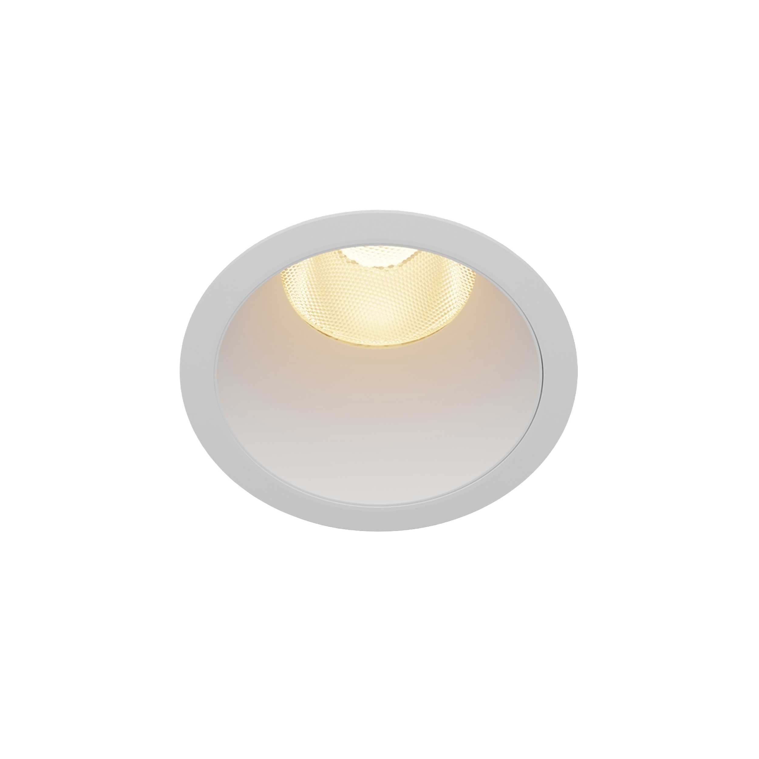 Maytoni downlight Dip LED 50° vgradna okrogla svetilka, bela