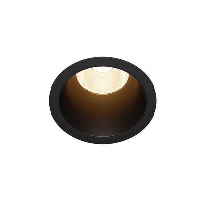 Maytoni downlight Dip LED 50° vgradna okrogla svetilka, črna