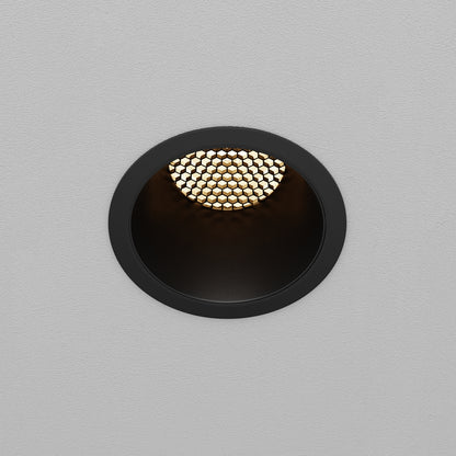 Maytoni downlight Dip LED 50° vgradna okrogla svetilka, črna