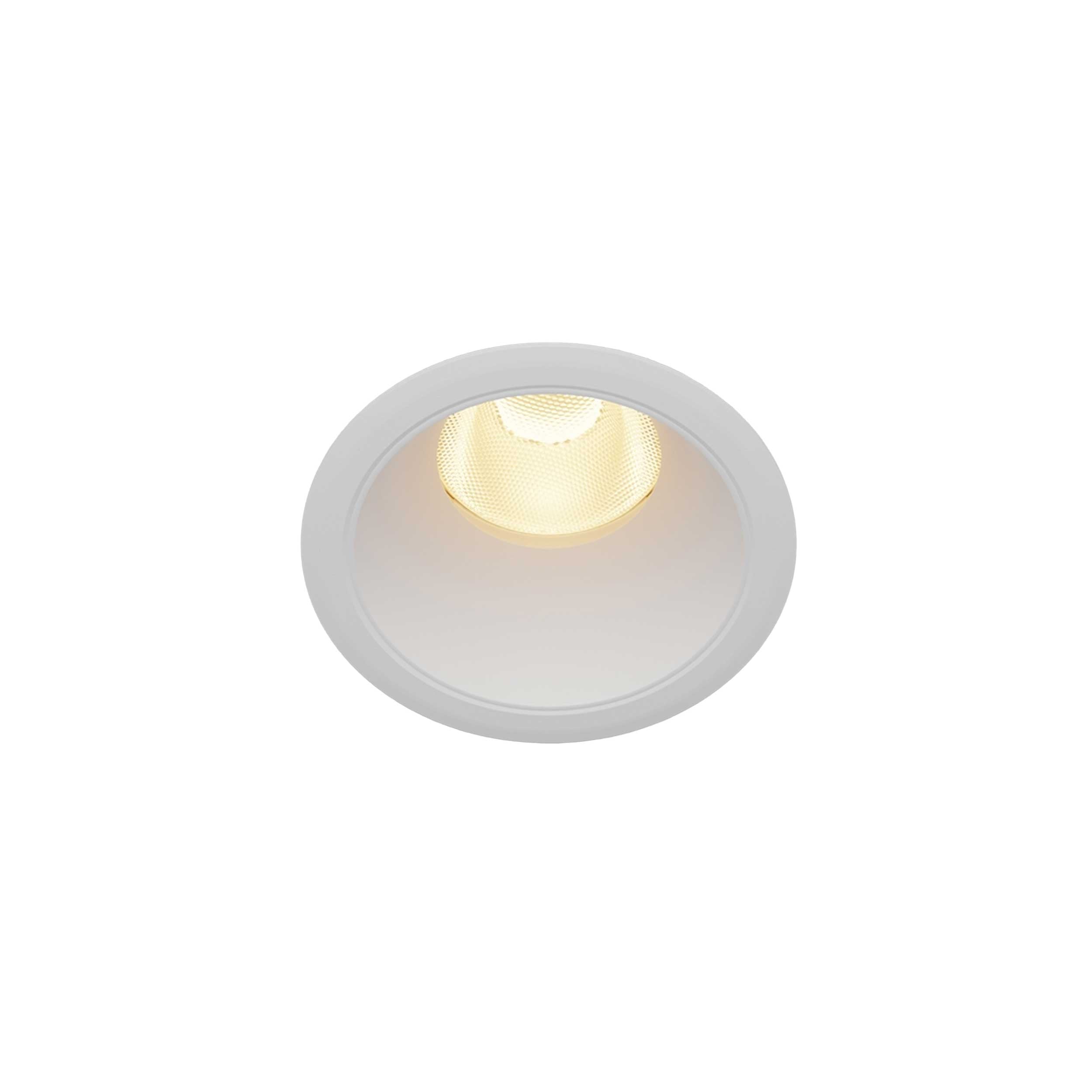 Maytoni downlight Dip LED 50° vgradna okrogla svetilka, bela