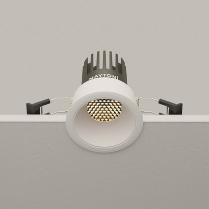 Maytoni downlight Dip LED 50° vgradna okrogla svetilka, bela