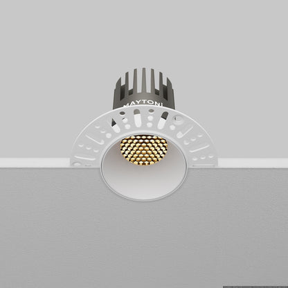 Maytoni downlight Dip LED 50° vgradna okrogla svetilka, bela