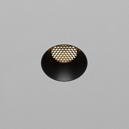 Maytoni downlight Dip LED 50° vgradna okrogla svetilka, črna