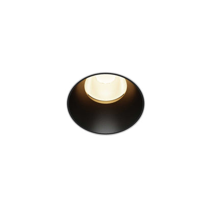 Maytoni downlight Dip LED 50° vgradna okrogla svetilka, črna