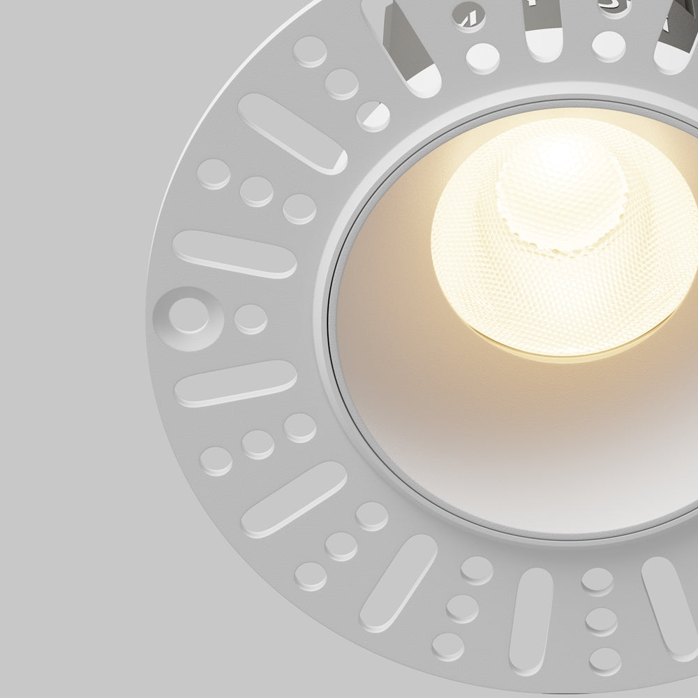 Maytoni downlight Dip LED 50° vgradna okrogla svetilka, bela