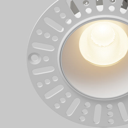 Maytoni downlight Dip LED 50° vgradna okrogla svetilka, bela