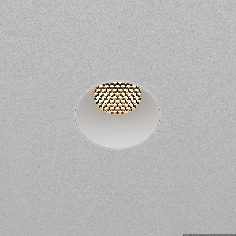 Maytoni downlight Dip LED 50° vgradna okrogla svetilka, bela