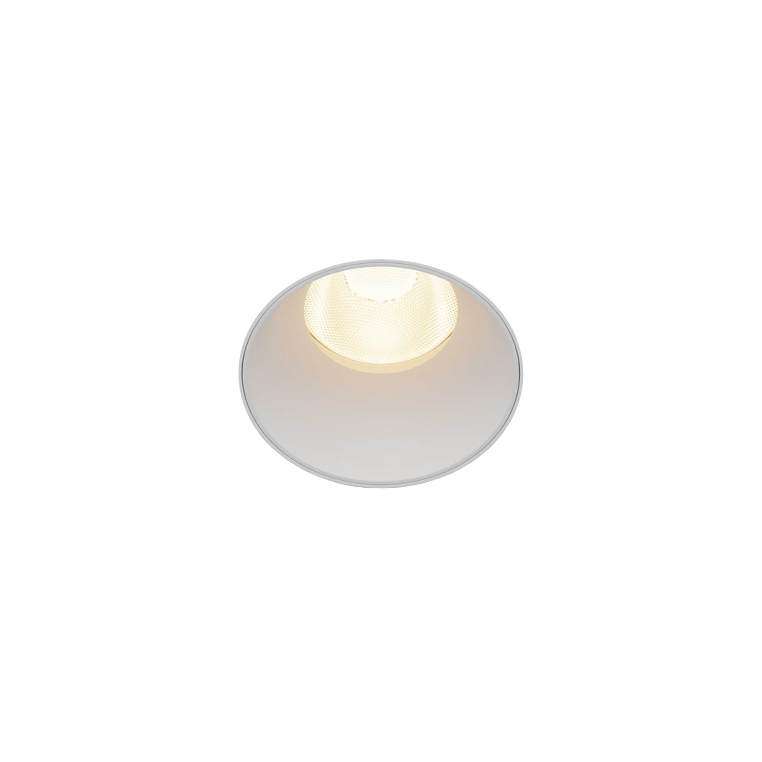 Maytoni downlight Dip LED 50° vgradna okrogla svetilka, bela