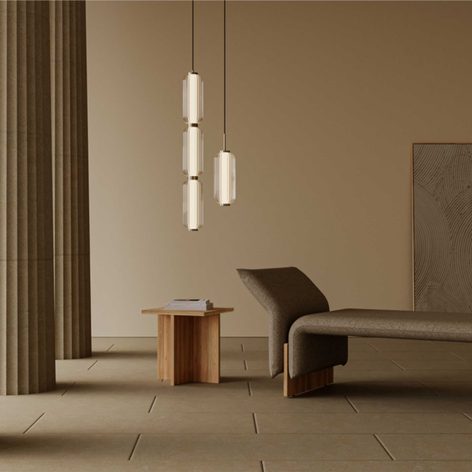 Aromas Elma S LED závěsné svítidlo