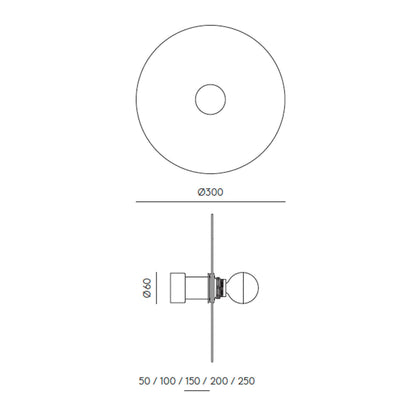Stenska svetilka Aromas Nold E27